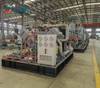 Compresor de pistón de gas natural exento de aceite de 500 Nm³/h de baja presión