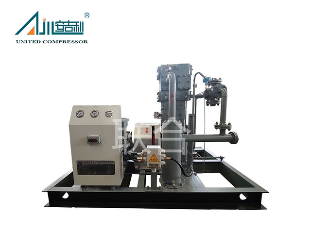 Compresor de gas amoniaco modular de transferencia de tanque sin aceite de 90 m³/h