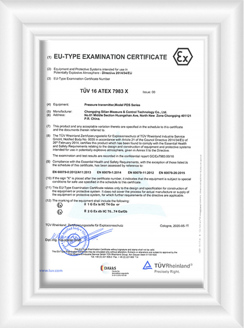 Certificado de compresor de hidr&oacute;geno criog&eacute;nico a prueba de explosi&oacute;n