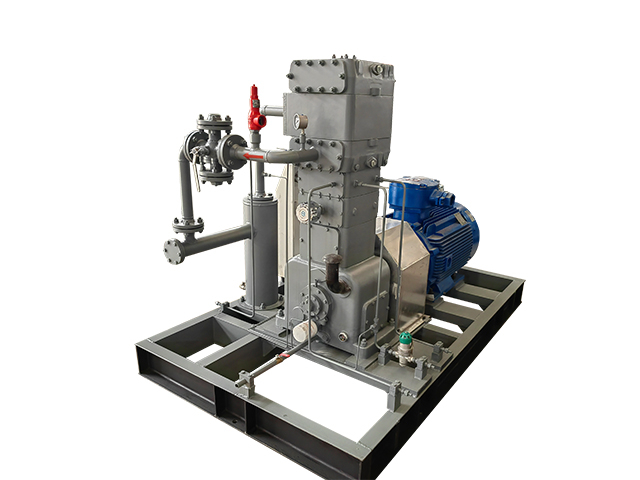 Compresor de pistón de gas n-pentano sin aceite de 3,0 m³/min y 16 bar