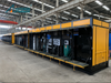 Compresor de pistón de aire tipo patín de unidad de compresión de nitrógeno 50MPa