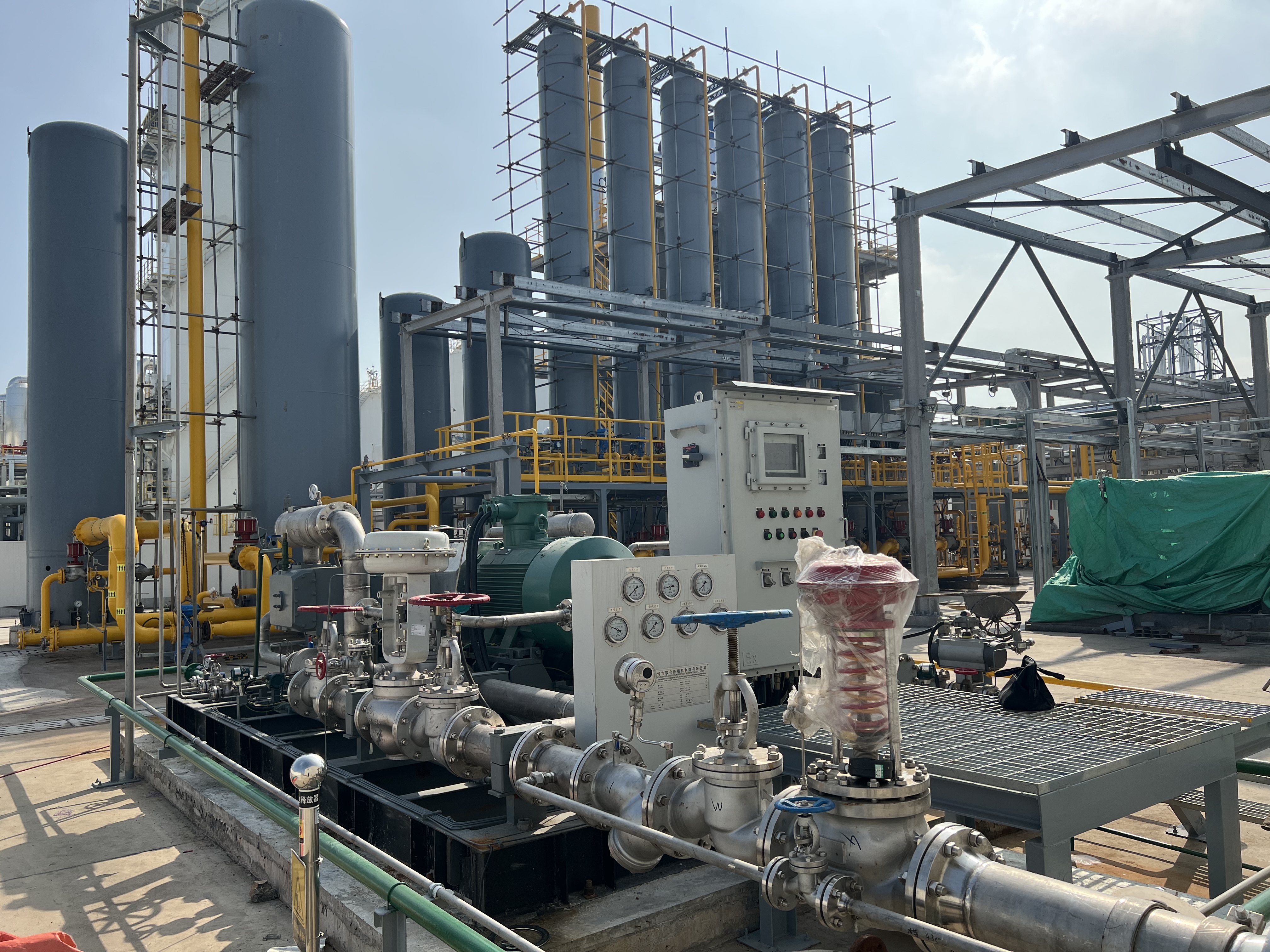 Compresor de gas natural