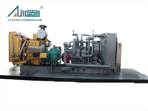 Compresor de aire de alta presión de 25 MPa con motor diésel de 10 m³/min