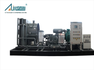 Compresor de pistón de gas natural industrial para proyectos energéticos