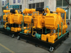 Compresor de aire lubricado con aceite tipo W de alta eficiencia de 180 m³/h