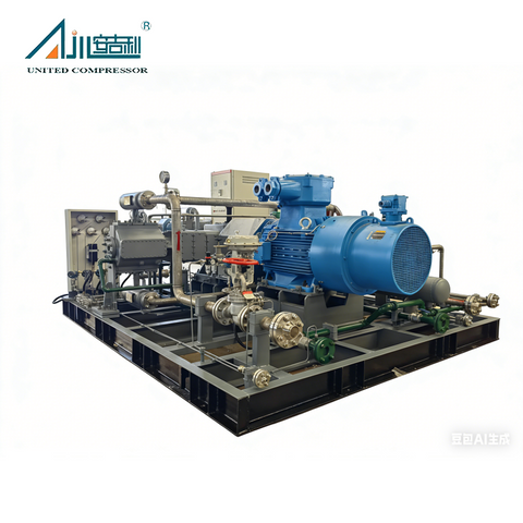 Fábrica de compresores de gas hidrógeno/pistón de alta presión H2