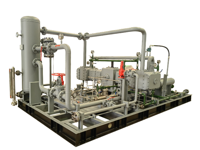Compresor de pistón de CO2 de funcionamiento silencioso, energéticamente eficiente