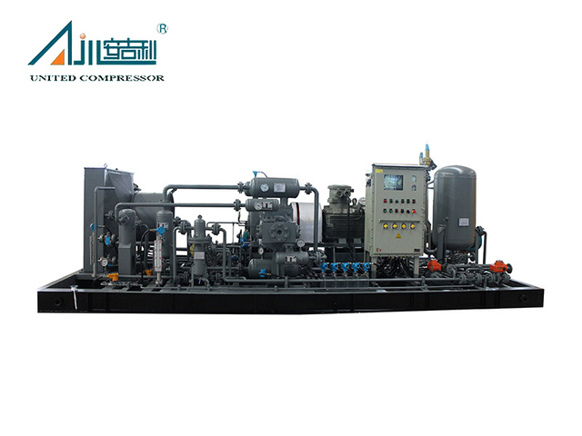 Compresor de gas natural de alta eficiencia para uso industrial